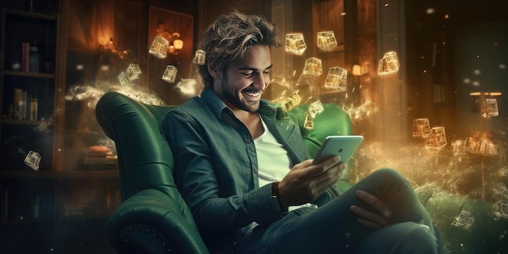 Antarmuka permainan Permainan Asia spunki di perangkat mobile